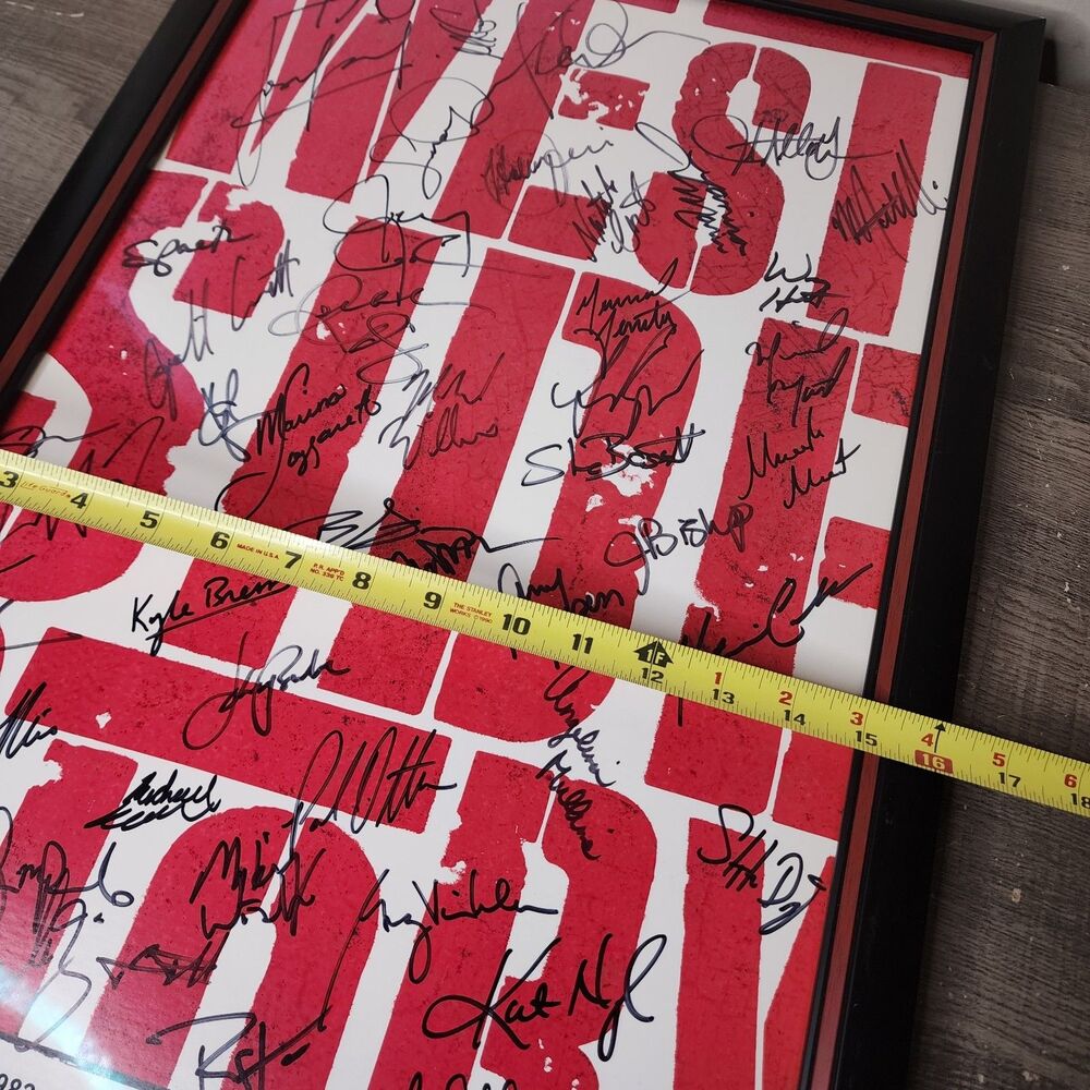 Broadway West Side Story Cast Signed Framed 2009 Olivo Cavenaugh Scaglione - Picture 11 of 13